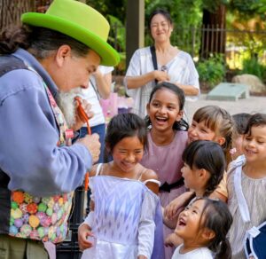 Balloon creations make kids very happy